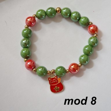 Bracciali bicolori