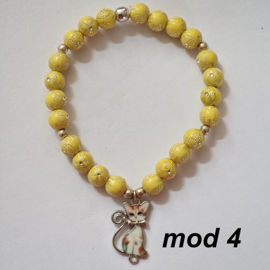 Bracciale tonalità giallo