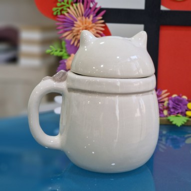 Zuccheriera forma gatto