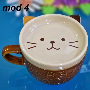 Tazzina con coperchio sottobicchiere