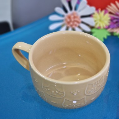 Tazzina con coperchio sottobicchiere