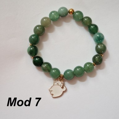 Bracciale tonalità verde