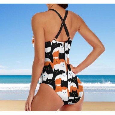 Costume intero multigatto