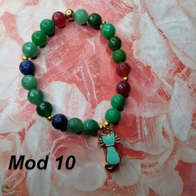 Bracciale tonalità verde