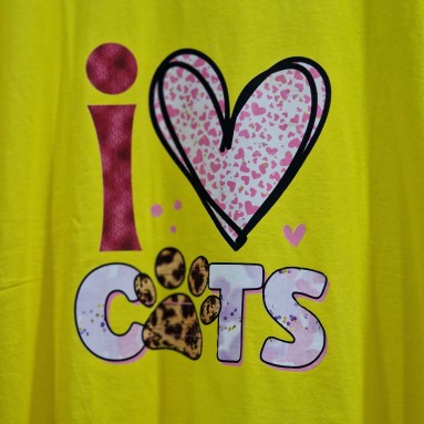 Maglietta I Love Cats