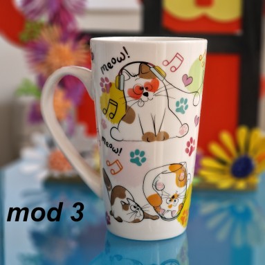 Tazza Cats Mug porcellana