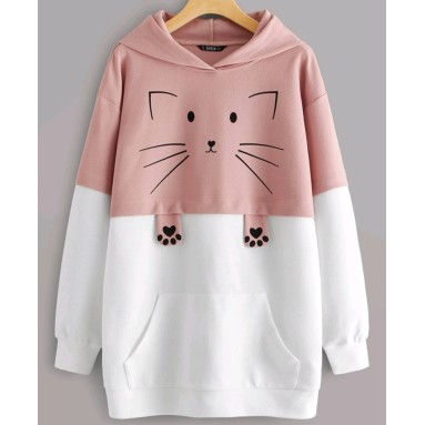 Maglione felpa lungo