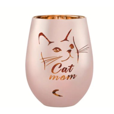 Bicchiere gold CatMom