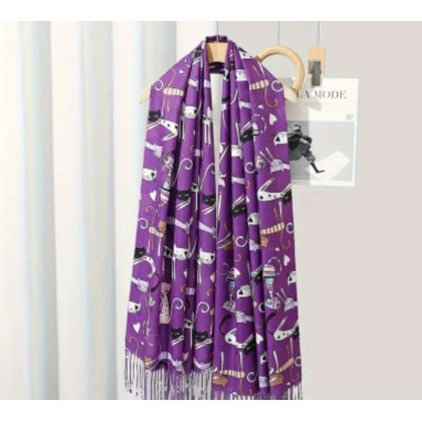 Sciarpa simpatici gattini colorati