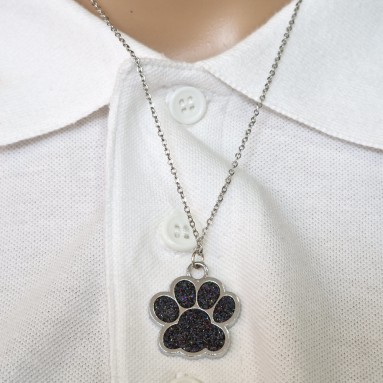 Collana zampa colorata