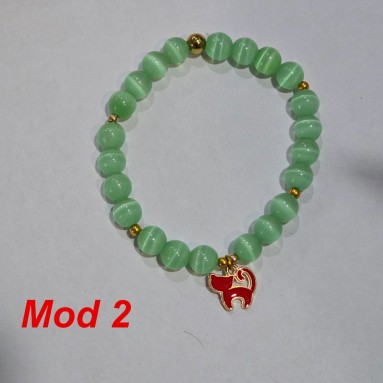 Bracciale tonalità verde