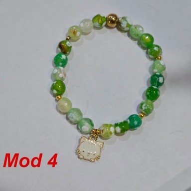 Bracciale tonalità verde