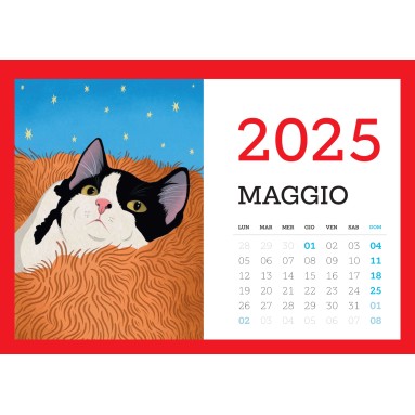 Calendario illustrato 2025