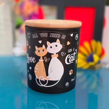 Candela profumata in vasetto