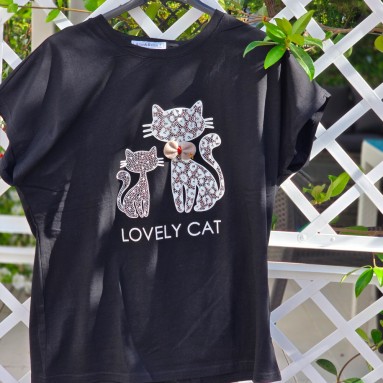 Maglia gattini lovely cat