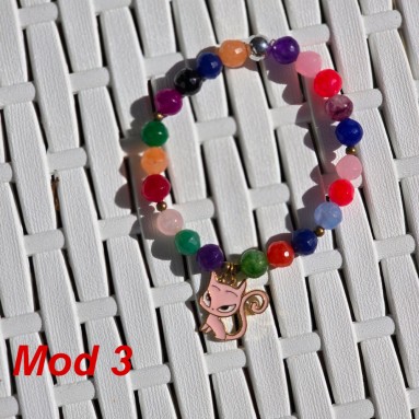 Bracciale tonalità multicolor