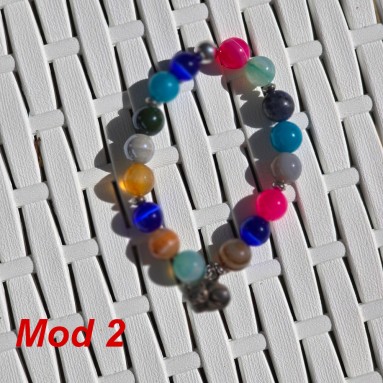 Bracciale tonalità multicolor