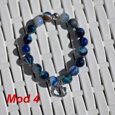Bracciale tonalità blu