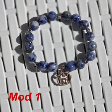 Bracciale tonalità blu
