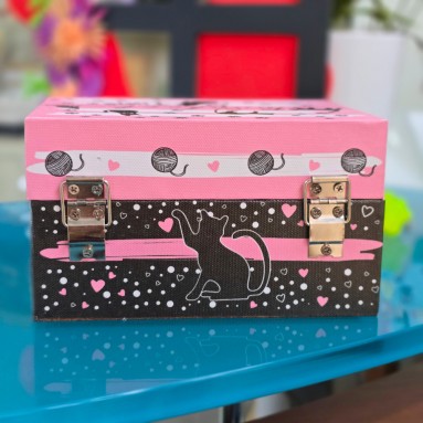 Scatola porta gioie in legno