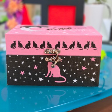 Scatola porta gioie in legno