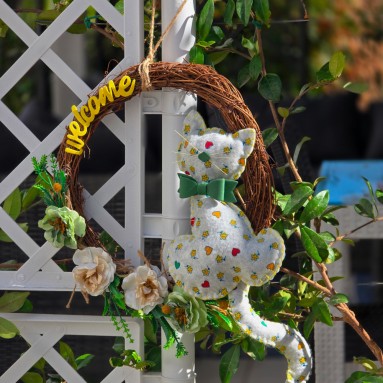 Ghirlanda gatto 2