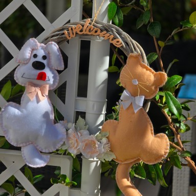 Ghirlanda gatto cane 1