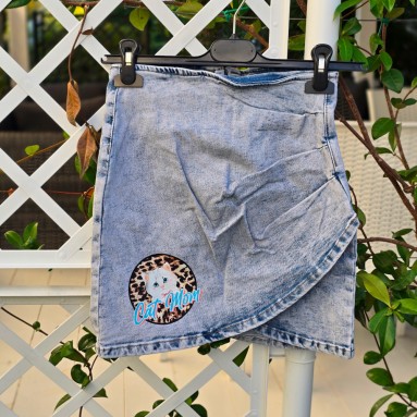 Gonna jeans taglia XS catmom cerchio