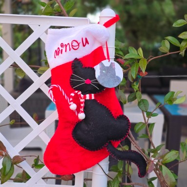 Calza natalizia Minou