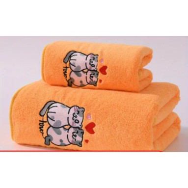 Asciugamani con gattini