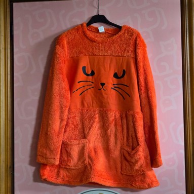 Felpa calda senza cappuccio