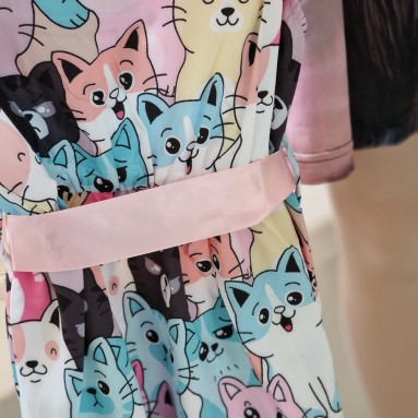 Vestitino micioso bimba