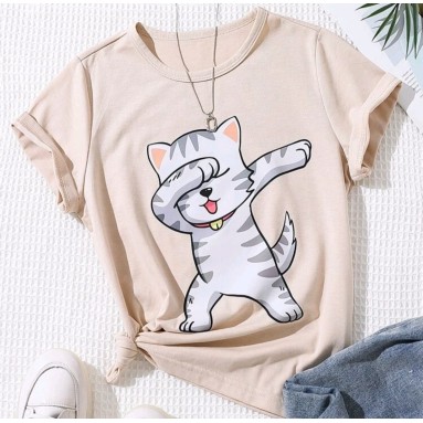 Maglia bimbo gatto simpatico