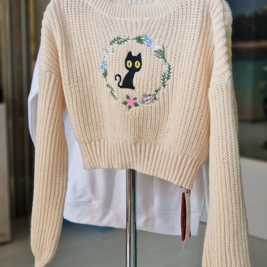 Maglioncino corto gatto