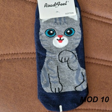 Calzini con design gatto