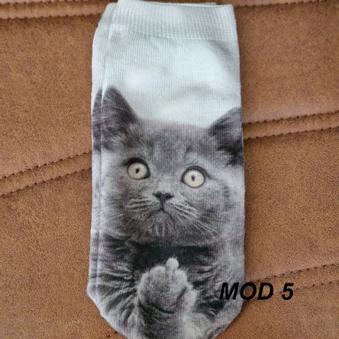 Calzini con design gatto