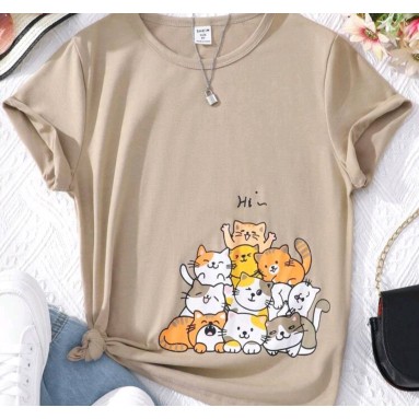 MAglia bimbo multigatto