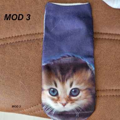 Calzini con design gatto