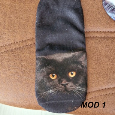 Calzini con design gatto