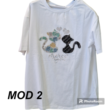 Maglietta gatti Merci