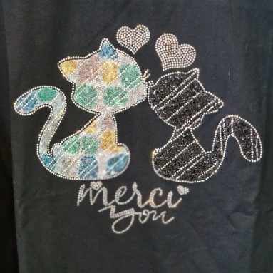 Maglietta gatti Merci